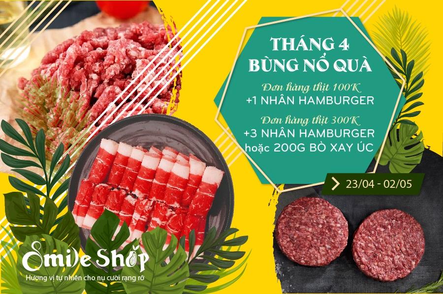 BÙNG NỔ QUÀ TẶNG THÁNG 4 – NHÂN ĐÔI KHUYẾN MÃI 